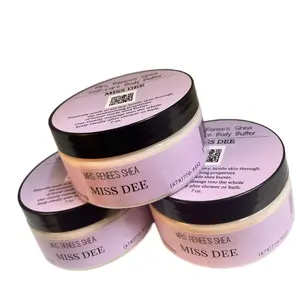 Mrs. Renee’s Shea: Miss Dee 8 oz Whipped Butter with Long-Lasting Scent, Gluten-Free, Paraben-Free, and Preservative-Free for Skincare and Fragrance