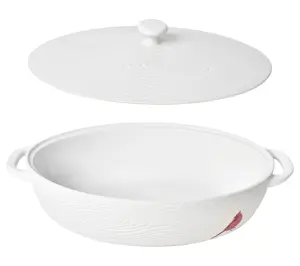 Temp-tations Seasonal 3.5-qt Covered Casserole with Handles Temp-tations Seasonal 3.5-qt Covered Casserole with Handles