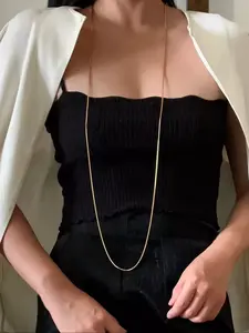 Women's Street Trend Snake Bone Design Necklace, Exquisite Trendy Minimalist Pendant Necklace, Chic Jewelry As Gift for Girlfriend