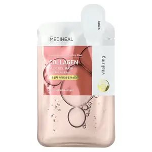 MEDIHEAL Collagen, Nude Gel Beauty Mask, 1 Sheet, 1.05 oz (30 g)