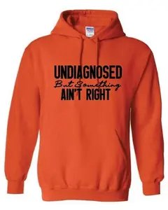 😵💫 Undiagnosed But Something Ain’t Right Hoodie