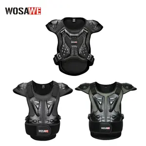 WOSAWE Off-Road Motorcycle Adult Chest Protector Back Protector Protective Vest Motorcycle Riding Skiing Skateboard Armor Clothing