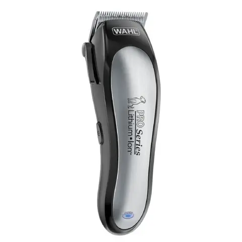 Wahl USA Animal Clippers Lithium Ion Pro Series Cordless Model 9766 Rechargeable Heavy Duty Electric Grooming Kit for Small Large Breeds with Thick to Heavy Coats