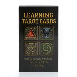 Mysterious Tarot Cards Oracle Cards, Perfect for Divination & Insightful Predictions, Ideal Gift for Occult Enthusiasts, Tarot Card Decks, Durable Tarot Cards