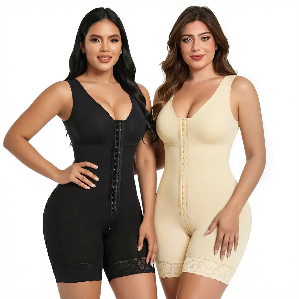 YIANNA 2 Piece Fajas Colombianas Shapewear for Women Tummy Control Full Shapewear Butt Lifter YIANNA 2 Piece Fajas Colombianas Shapewear for Women Tummy Control Full Shapewear Butt Lifter