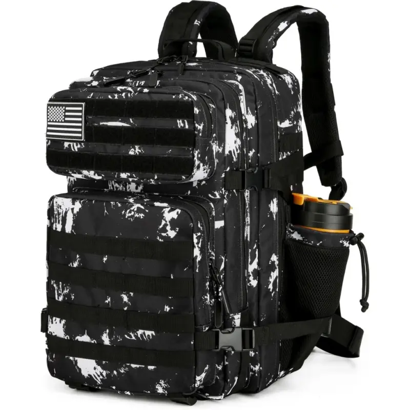 26L Two-Tone Hiking Backpack - Lightweight Molle Assault Pack for Outdoor & Travel