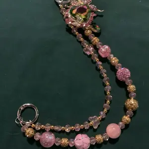 Handmade double sided large phone purse and or keychain charm
