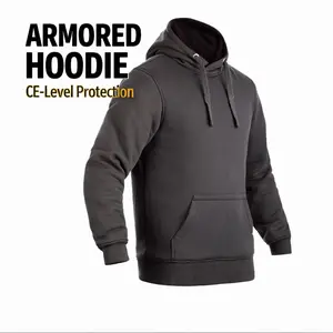 Custom Armored Motorcycle Hoodie – CE-Level Protection