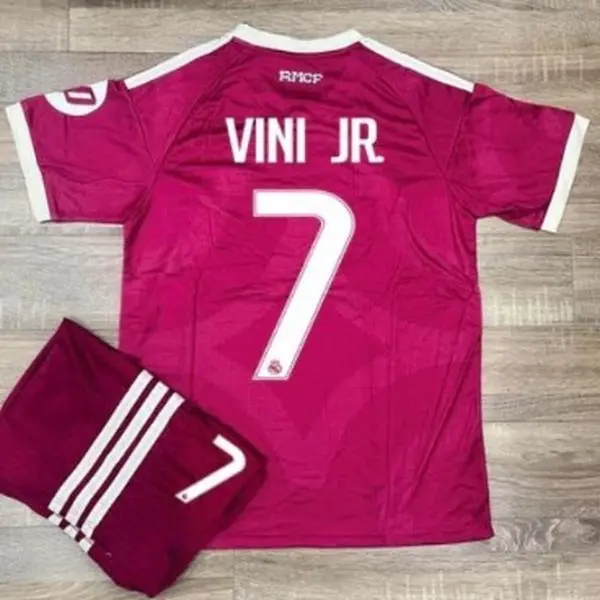Burgundy No.8 No.7 Soccer Jersey Set for Men | Short Sleeve Football Shirt & Shorts | Lightweight Breathable Game Day Kit