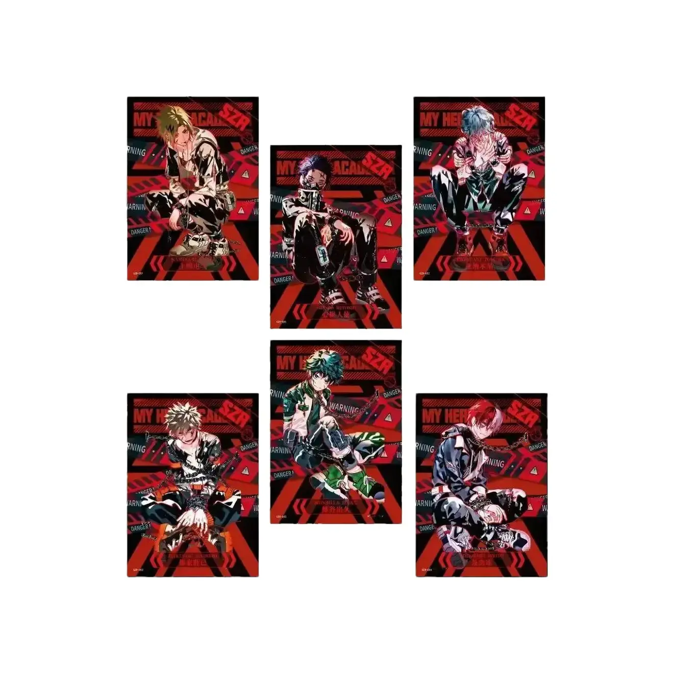 New My Hero Academia Hero Series 3" Fan Collectible Non-Sports Trading Card Pack, 3-Inch Character Art Collectible Trading Cards