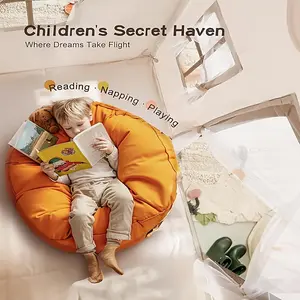 Kids' Indoor Play Tent Playhouse Toy for Boys And Girls Princess Castle Small House Outdoor Toddler Playhouse