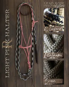 Timeless Halter and Lead Rope Set