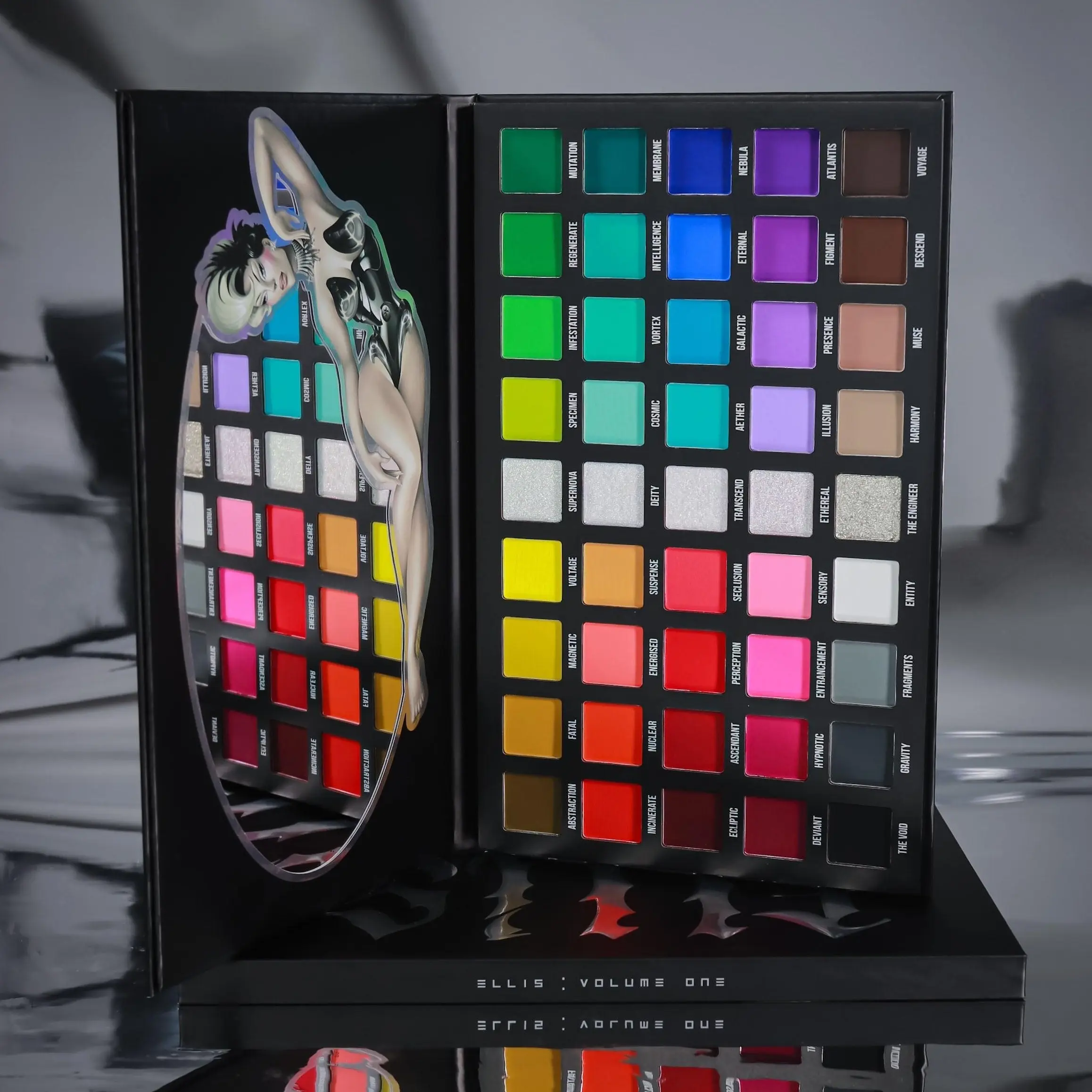 Ellis Vol 1 - 45 Shade Eye And Face Palette + Magnetic Pans Ellis Vol 1 - 45 Shade Eye And Face Palette + Magnetic Pans