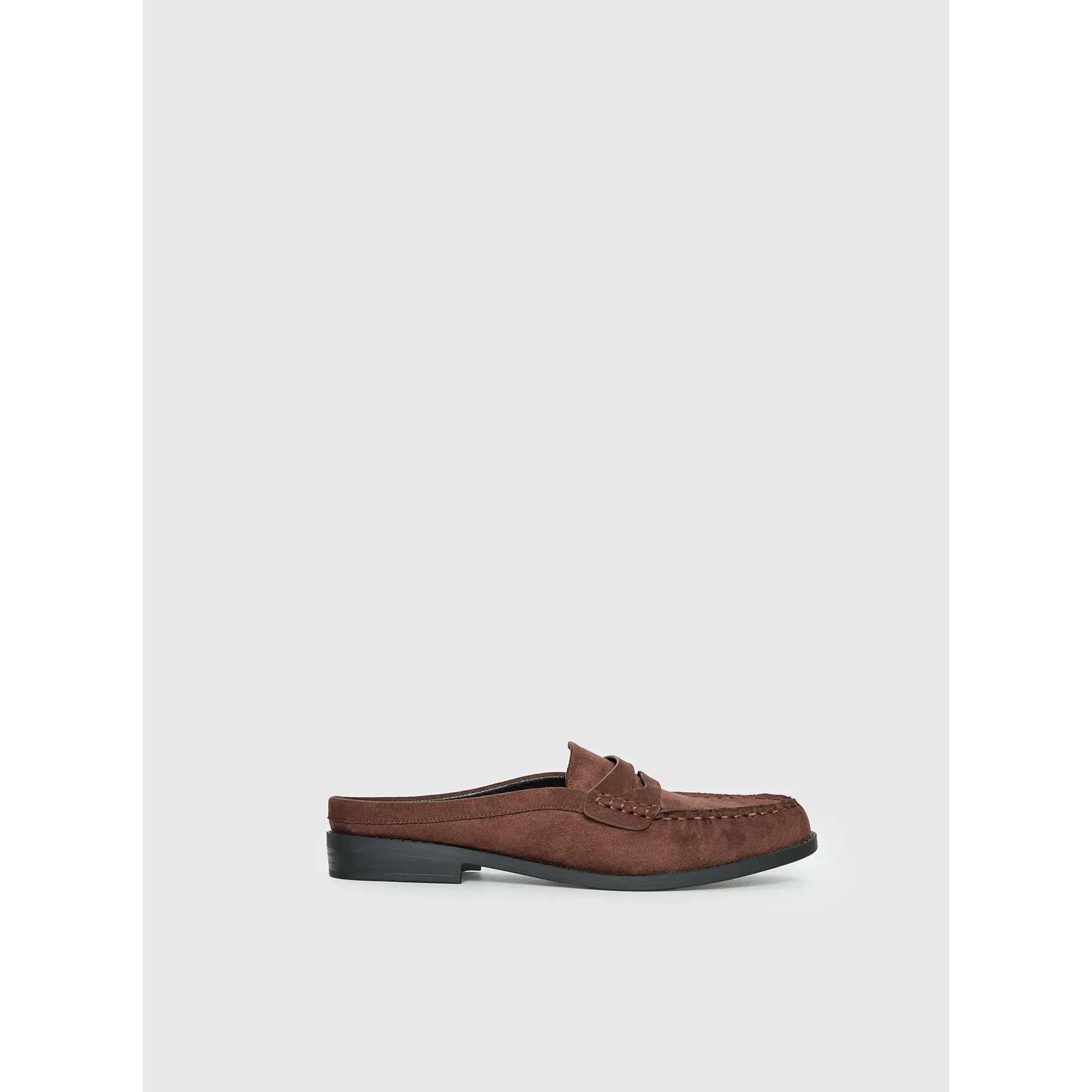 Therapy Atticus Faux Suede Slip On Loafer Brown
