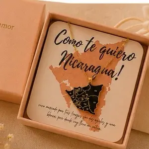 Necklace Department of Nicaragua, Acero Inox
