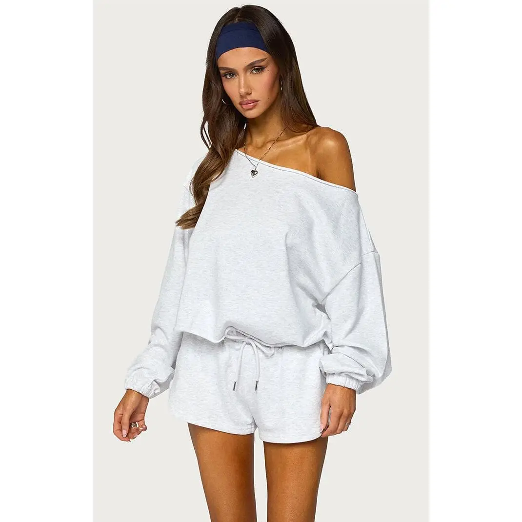 Edikted Women's Kordella Off-The-Shoulder Sweatshirt