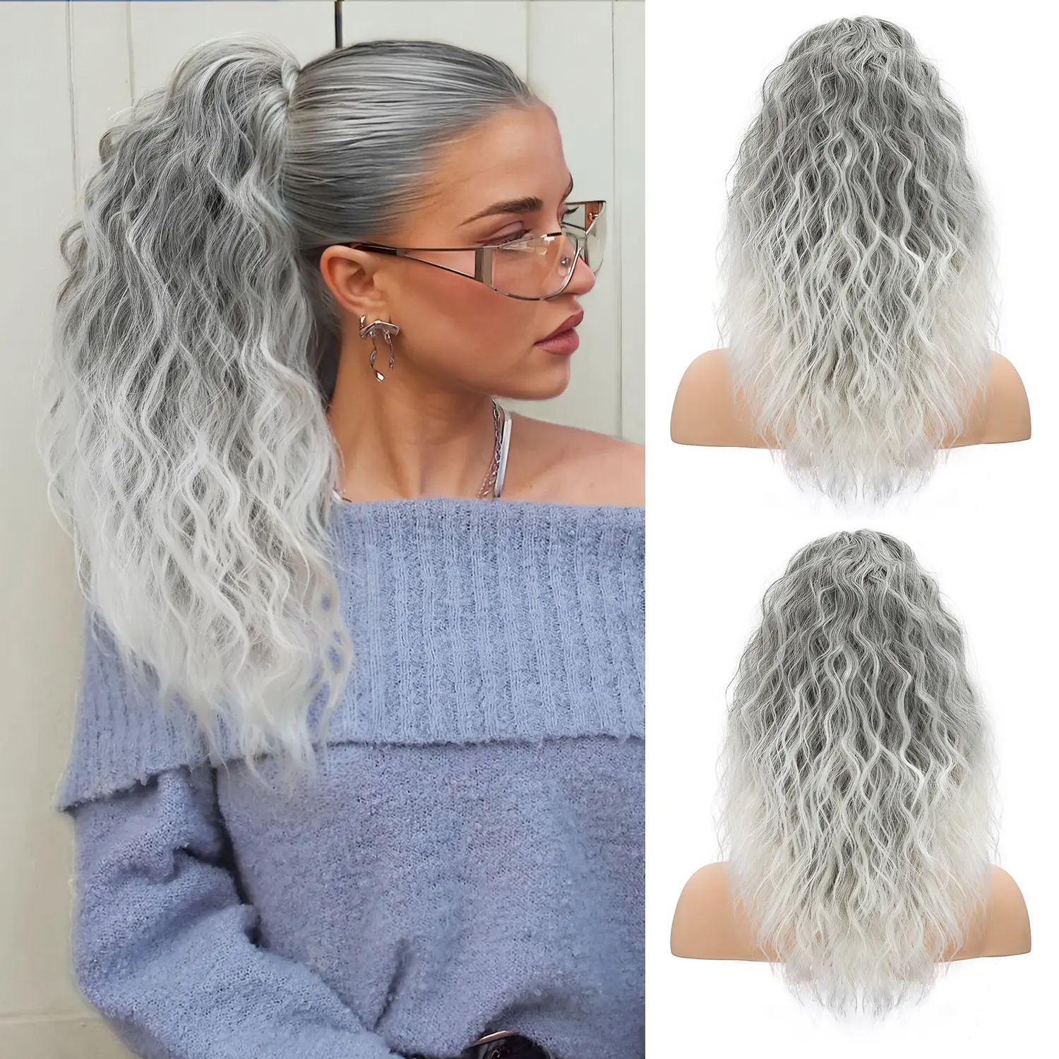 18inch-Ombre Grey