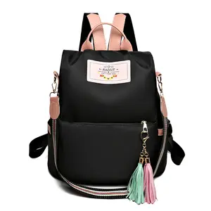 2026 New Korean Style Fashionable Versatile Anti-Theft Student Backpack for Women, Travel Canvas Backpack