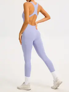 Seamless One-Piece Yoga Pants, Long Dance Unitard, Fitness Gym, Women's Sportswear, Yoga Jumpsuit, Comfortable and Stretchy, Workout Jumpsuits