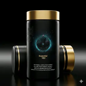 Essential 102 Mineral Complex - Full-Spectrum Mineral Matrix & Biosync Absorption System - Impurity-To Compliance Capsule Design