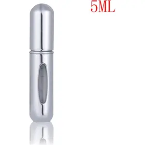 1pcs Refillable Perfume Bottle Aluminum Fragrance Atomizer Spray Bottle Suitable for Travel Container Perfume Women Cosmetic Makeup Tool