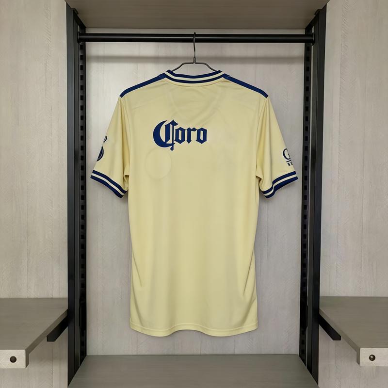 26/27 Club América Mexico latest light yellow sports shirt