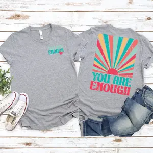 Love in Faith | You Are Enough Tee – Encouraging Faith Tee for Women, Perfect Christian Gift to Inspire Confidence in Christ