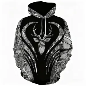 3D All Over Print, Deer Hunter Deer Lover Deer Hunting Hoodie 3D All Over Print Christmas Gift Best