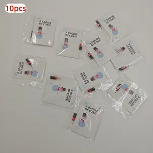 10-Pack Prank Cola Bags, Fun Resin Cola, Perfect Gift for Friends, Unique and Interesting Beverage Display, Ideal for Parties and Events, Prank Gift Set