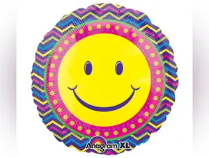 ColorBlast Smiley Blast Balloon