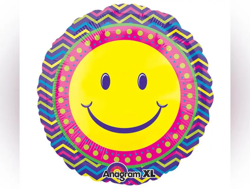 ColorBlast Smiley Blast Balloon
