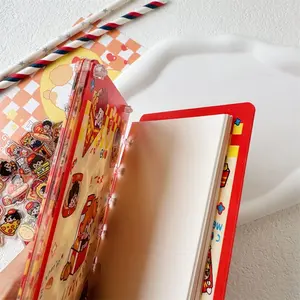 Haikyu!! Handbook Notebook A7 Acrylic Book DIY Shake Music Book