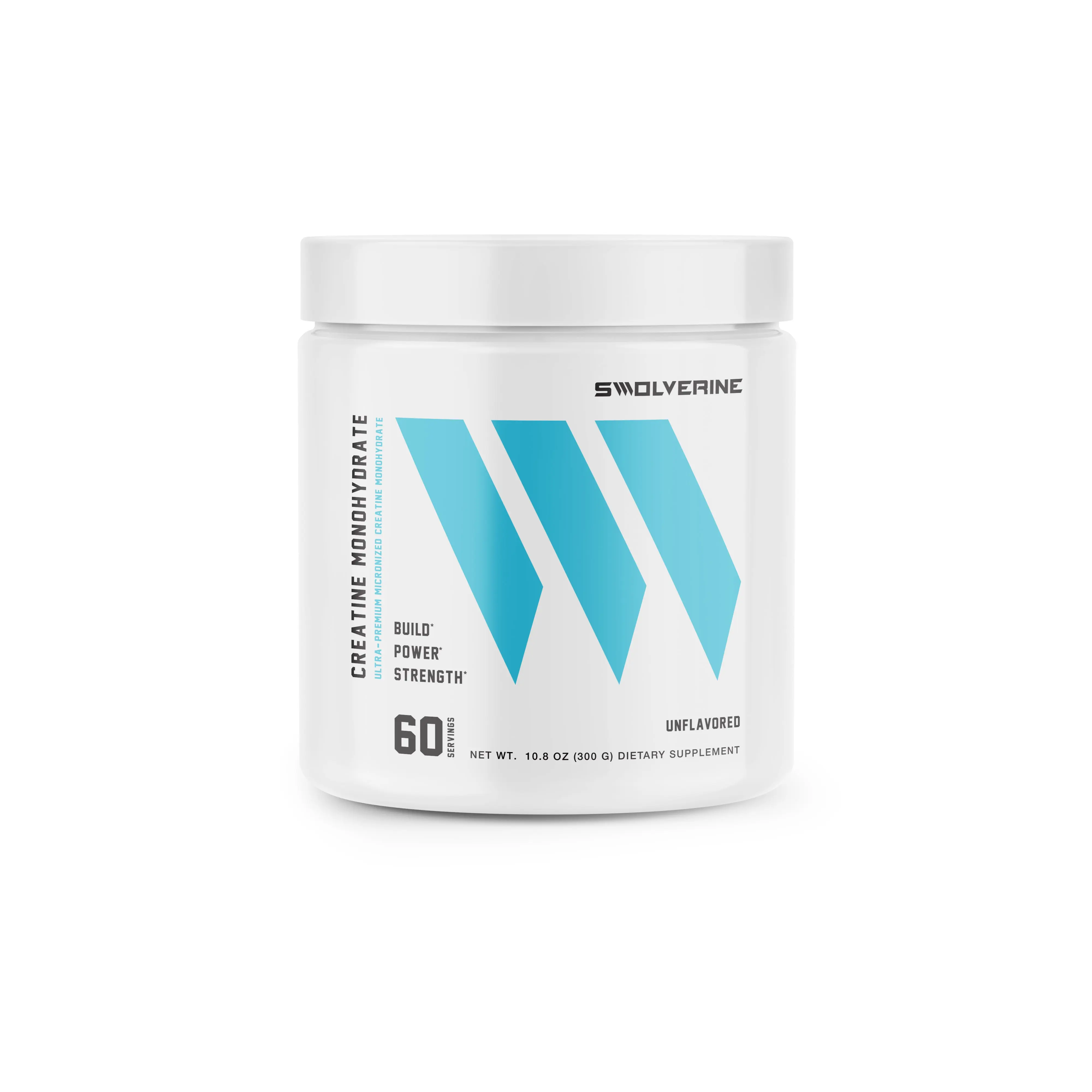 Creatine Monohydrate - Enhances Strength & Power, Increases Muscle - Unflavored - 60 Servings - Gain Muscle And Strength