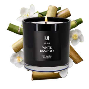 White Bamboo | Luxury Scented Candle | 9 Oz. Jar
