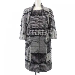 Pre-owned CHANEL Others Small Leather Goods Wool Coat
