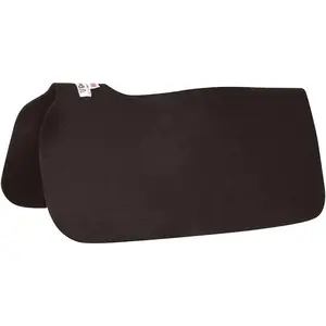 Cashel Felt Saddle Pad Liner - 1/2 Inch Thick, 31x33 - Black Felt Shock Absorbing Horse Saddle Pad Liner