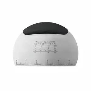 Stainless Steel Dough Scraper, 1 Count Dough Cutter, Pastry Dough Cutter, Baking Tool, Kitchen Small Tool, Kitchen Supplies