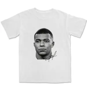 Big Head MBAPPE T-Shirt, MBAPPE Vintage Graphic Tee, Unisex Soccer Shirt, Sport Merch, Graphic Tees, Menswear Womenswear Streetwear