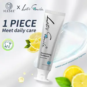 ICESEE Gentle Non-Irritating Soothing Sensitive Teeth Natural Plant Extracts Fruity Aroma Fresh Breath Effective Cleaning Daily Oral Care