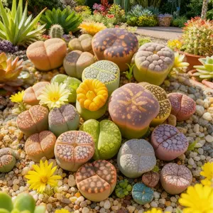 Boutique Large Lithops Random DIY Mix Rare Live Succulents Plants, Bare Root Without Soil & Pot, Plants Lover Gift