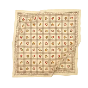 Yellow and red handkerchief