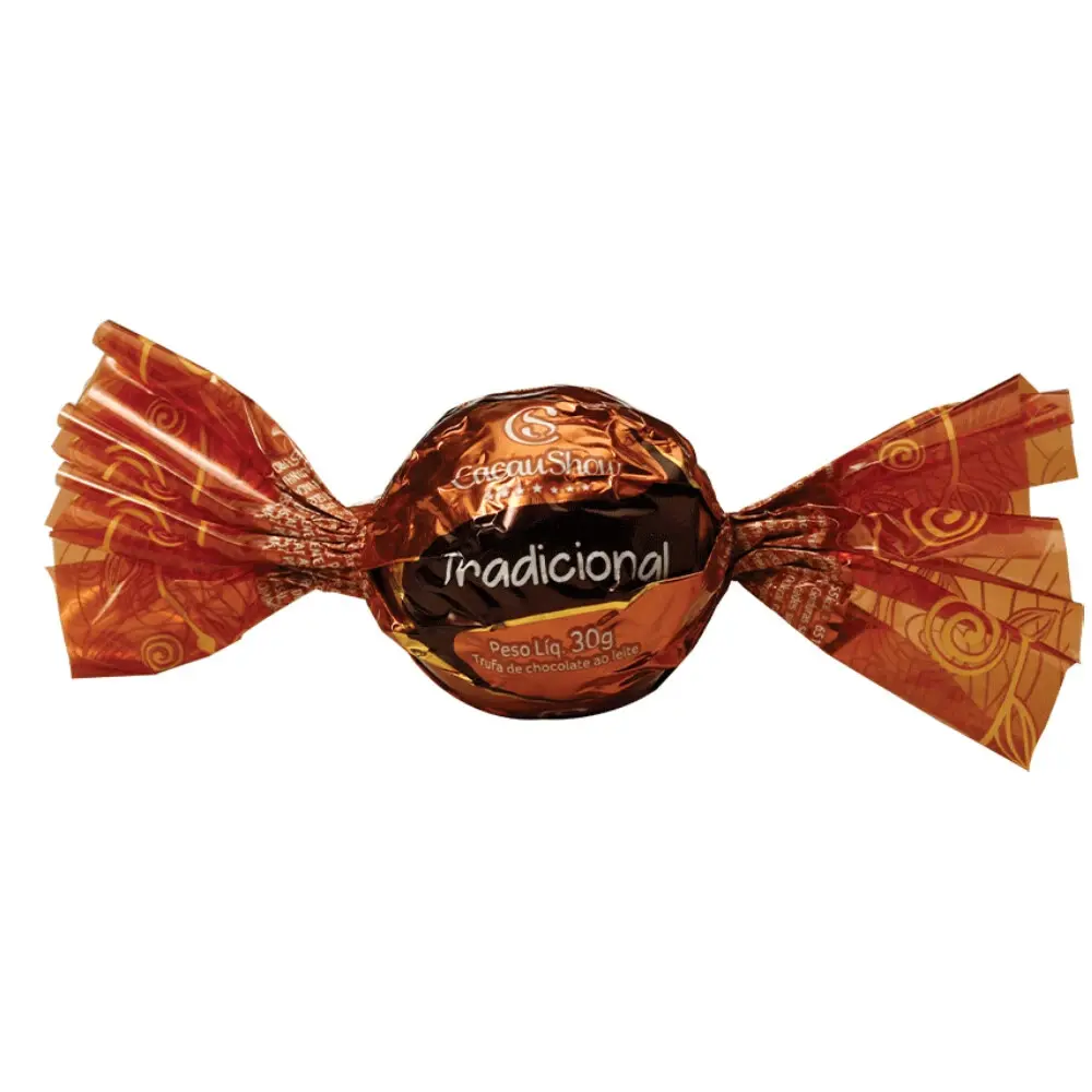 CACAU SHOW TRUFA AO LEITE TRADICIONAL (PACK of 4 x TRUFAS 30g)