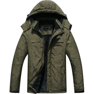 OTU Men'S Waterproof Ski Jacket Snowboarding Windbreaker Warm Winter Hooded Mountain Snow Coat OTU