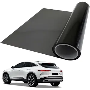 Ceramic Automotive Window Tint Film Roll -5% 15% 30% VLT Options,99% UV Rejection, Heat & Glare Reduction,  Window Tint, See Out Not in (5% VLT, 20in X 10ft)