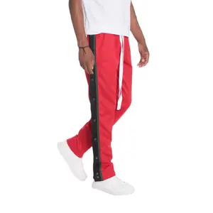 Snap Button Track Pants