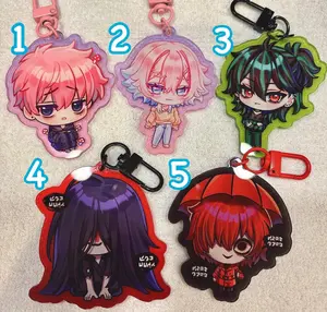 Double-sided acrylic keychain"The kid at the back 14 days with you", perfect for bags, keys, or as a gift.