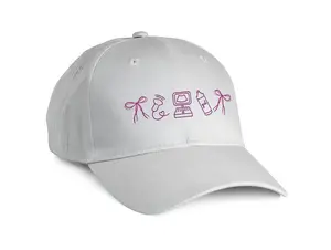 Sonographer Icons Embroidered Baseball Hat -  Ultrasound Tech Embroidered Cap Merch - Medical Merch Gift - Casual Wear Washable Material Versatile for Everyday Use -  Gifts - Hospital Crew Style, Nurse Graduation Gift