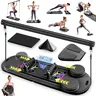 Pilates Reformer, Home Pilates Reformer Exercise Machine, Multifunctional Abdominal Board, Portable Foldable Abs Training Equipment, Women’s Pilates Core Workout Equipment summerwins