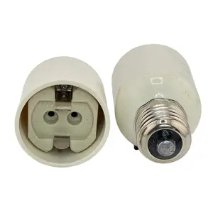 Rebaydo 2pcs E27 Male to G12 Female Socket Converter