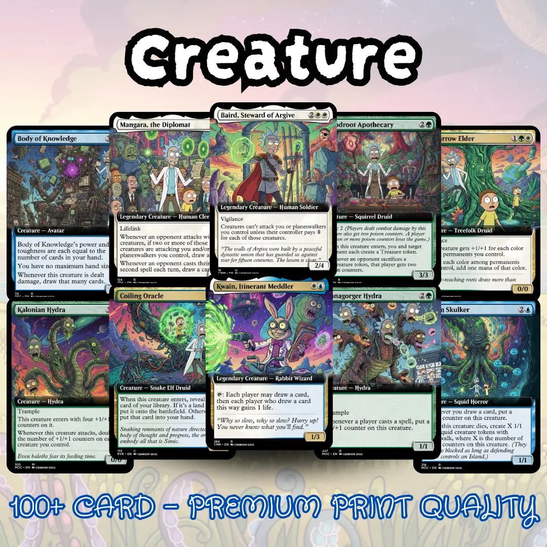 Space Anarchy Commander Deck | Proxy 100+ Card Ready to Play EDH Deck | Sci-Fi Chaos Magic Commander Gift for Players - TikTok Shop Space Anarchy Commander Deck | Proxy 100+ Card Ready to Play EDH Deck | Sci-Fi Chaos Magic Commander Gift for Players - TikTok Shop